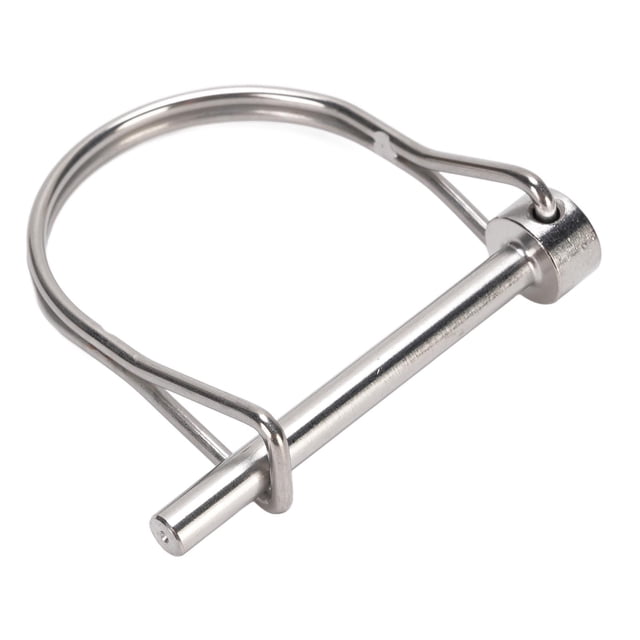 Trailer Coupler Pin, Stainless Steel Shaft Locking Pin Sturdy Trailer Hitch Security Lock Set Simple Fixing and Removal Multifunction Trailer Pin Locking Pin for Gardening Lawn