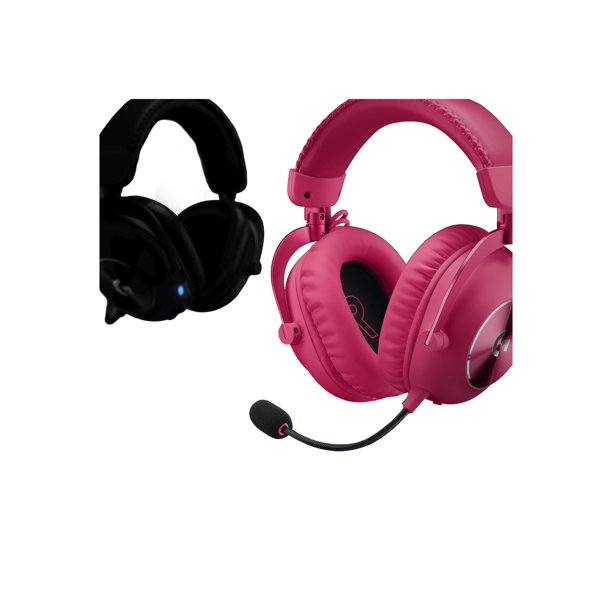 Logitech G PRO X 2 LIGHTSPEED Wireless Gaming Headset, Magenta