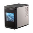 thumbnail image 1 of KFFKFF Countertop Ice Maker, 22 lbs per Day, Self-Cleaning Portable Machine with Tong, Drawer-Style Ice Access, Ice-Making Machine, 1 of 9