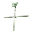 thumbnail image 1 of jinwen Yoga Rod Training Stretching Tool Open Shoulder Pilates Posture Correction Bar for Added Mobility Gym Body Sculpting Exercise Green, 1 of 9
