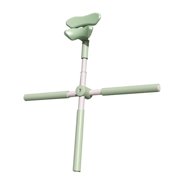 jinwen Yoga Rod Training Stretching Tool Open Shoulder Pilates Posture Correction Bar for Added Mobility Gym Body Sculpting Exercise Green