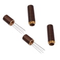 thumbnail image 1 of Oleegame 2PC Espressos Coffee Stirrer Professionals Espressos Stirring Distribution Tool Coffee Powder Hand Tampers Distributor Stainless Steel Needle Natural Wood Handle And Stand, 1 of 7