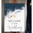 thumbnail image 2 of Darling Souvenir MADE WITH LOVE TextureLargeWelcomeSign, Decorative PosterWelcomeTo Our Wedding Poster For Easel Wedding Collection- 18x12, 2 of 5