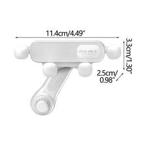 Birdeem Support de téléphone pour la voiture [Enjoy Never Blocking] Support de téléphonie pour voiture [Installez facilement] Support pour téléphone cellulaire pour voiture