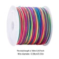 thumbnail image 3 of DIY Craft Kit Elastic Cord for Bracelet Making Nylon Thread 08mm Round Bead String Rainbow for Jewelry Creation and Knitting, 3 of 8