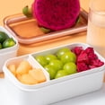 thumbnail image 4 of RKSTN Bento Boîte Réfrigérateur Compartiment Scellé Boîte de Conservation des Fruits Transparente avec Couvercle Boîte à Lunch Chauffée au Micro-Ondes Boîte à Lunch Bento, 4 of 5