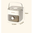 thumbnail image 1 of axGear Ice Cube Maker Box Portable Storage Tray with Cover, 1 of 8