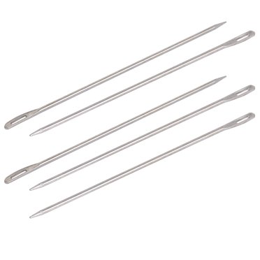 5Pcs Upholstery Repair Metal Sewing Needles for Canvas Leather Carpet for Home Essential