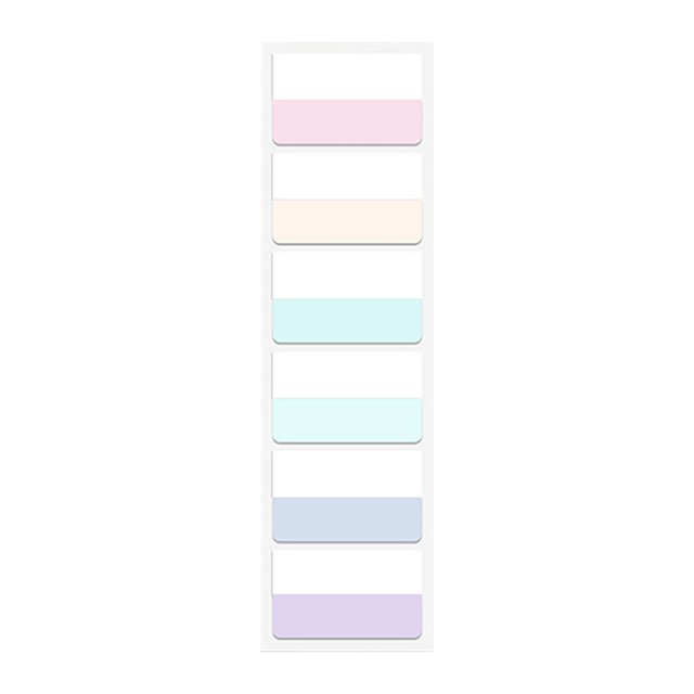 Sticky Book Tabs Notebook Colorful Book Annotation Tabs Kit Writable Repositionable Color Page Markers Bible Tabs Sticky Notes with Lines, Bulk Note Pads, Schools Supplies Sticky Notes, L