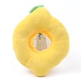 thumbnail image 1 of QualitChoice Cat Neck Cone Puppy Accessories Elizabethan Collars Adjustable Dogs Collar Breathable Surgery Kitten Cones Lemon Pattern S 1Set, 1 of 6