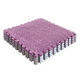 thumbnail image 1 of Dvruxg Foam Carpet Tiles - 12 x 12 Inch, Carpet Squares Protective Floor Mats Crawling Exercise Area Rugs for Room, Home or Classroom Use, 1 of 2
