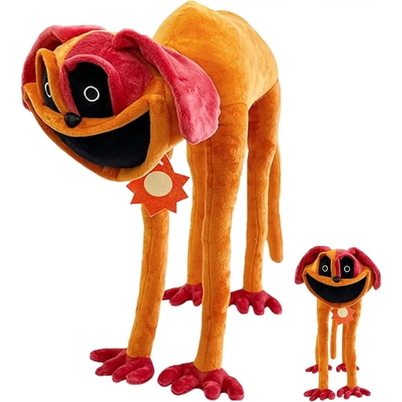 Smiling Critters Horror Smiling Animal Series Plush Luminous Big Mouth Long Leg Dog 45cm