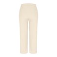 thumbnail image 3 of Plebaso Wide Leg Pants for Women Drawstring Knit Casual Pants Solid Color Womens Open Bottom Trousers, 3 of 6
