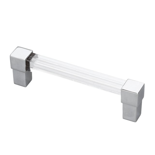 Acrylic Handle, Acrylic Drawer Pulls Strong For Closet Hole Spacing 96 Silver