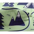 thumbnail image 5 of oneOone Viscose Chiffon Light Green Fabric Mountain Pattern Sewing Material Print Fabric By The Yard 42 Inch Wide, 5 of 5