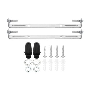 Unique Bargains 175mm Ceiling Light Plate Kit Light Fixture Mounting Bracket Plate Crossbar for Pendant Wall Light 2 Set