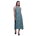 thumbnail image 1 of Bimba Robe Décontractée Oiseau Longue Dos Nu à Col Licou pour Femme Robe de Plage Imprimée - Xxx-Grand, 1 of 6