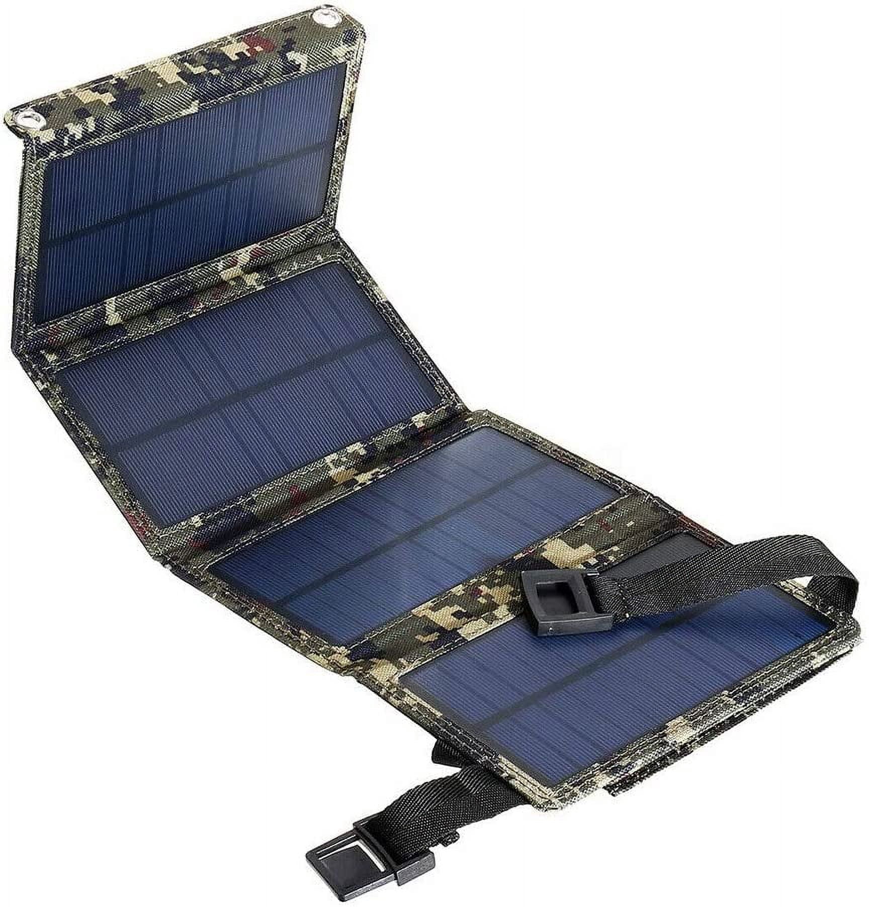 Waterproof Outdoor Power Bank for Camping Portable 20W Solar Foldable Charger