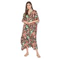 thumbnail image 2 of Caftans Longs pour Femmes Grande Taille Robe Caftan Robe de Soirée Fête Été Plage Robe d'Été Manches Kimono Longues Robes Décontractées en Ligne, 2 of 7