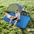 thumbnail image 4 of 2 Person Lightweight Camping Mat Portable Air Mattress Waterproof Backpacking Sleeping Pad, 4 of 8