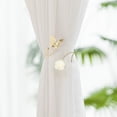 thumbnail image 1 of DIANWUDG Flower Opening Curtain Strap Personalized Curtain Buckle Sim-ple Metal B-utterfly Curtain Buckle, 1 of 6