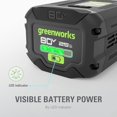 thumbnail image 4 of Greenworks Batterie Lithium-ion 80V 2.5Ah, 4 of 5