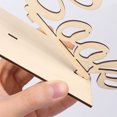 thumbnail image 4 of Guest Book Table Sign Wooden Freestanding Guestbook Sign Wedding Party Decoration, 4 of 9