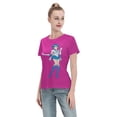 thumbnail image 4 of T-Shirt Basique à Manches Courtes pour Femmes Sailor Moon Mizuno Ami, 4 of 6