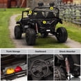 thumbnail image 4 of Kids on Wheelz HAVOC 3.0 24V 2-Seater Electric UTV Ride-On Car for Kids with Parent Remote Control, Reinforced Metal Frame, Quad Motors, LED Lights & Bluetooth Music, White, 4 of 6
