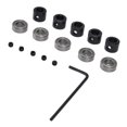 thumbnail image 3 of Gupbes Guide de Roulement de Bit de Routeur 5 Ensembles Kit de Guidage à Billes Monté sur le Fond en Acier pour Remplacement, Remplacement de Roulement de Bit de Routeur, 3 of 8