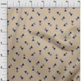 thumbnail image 2 of oneOone Organic Cotton Voile Fabric Triangle Geometric Decor Fabric Printed BTY 42 Inch Wide, 2 of 4