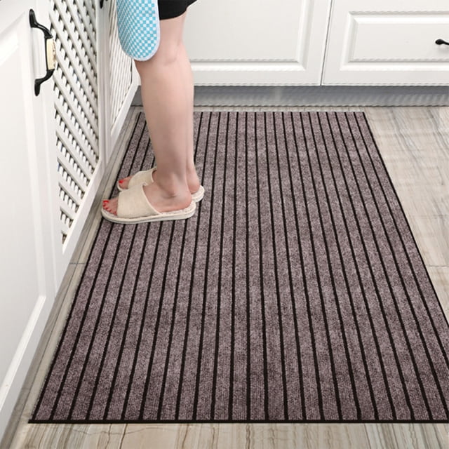 TopLLC Home Decor, Room Decor, Wall Decor Striped Carpet Comfortable Living Room Carpet Refreshing Bedroom Carpet Home Balcony Carpet Polyester Carpet