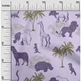 thumbnail image 2 of oneOone Polyester Spandex Amethyst Fabric Tropical Animal Sewing Material Print Fabric By The Yard 56 Inch Wide, 2 of 4