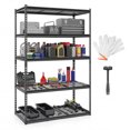 thumbnail image 1 of Costway 1 PCS 5-Tier Heavy-Duty Utility Shelf with Adjustable Wire Racks, 2000 lbs Capacity, 1 of 10