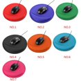 thumbnail image 4 of Coussin Rond Doux Uni Protégé au Poignet en EVA Tapis de Souris Tapis de Souris de Jeu Uni Tapis Coloré Antidérapant Cadeau, 4 of 7