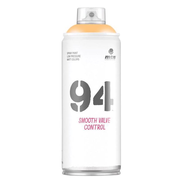 Montana Colors 1863174 11 oz 94 Matte Spray Paint, Plural Orange - 6 per Pack