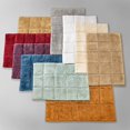 thumbnail image 2 of Superior BATHRUG-CH2PC-TO Bath Rug Set Cotton Checkers - Toast, 2 Pieces, 2 of 6