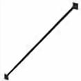 thumbnail image 2 of Vinyl Wood Fence Fully Adjustable Telescoping Gate Anti-Sag Brace Kit (Black (2 Pack)), 2 of 4