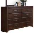 thumbnail image 1 of ACME Oberreit Wood 8-Drawers Bedroom Dresser in Walnut, 1 of 3