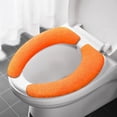 thumbnail image 2 of Restroom Mat Bath Mats for Bathroom Non Washable Memory Foam Soft Rugs for Bathroom Toilet Elongated Rug Dark Bath Mats for Bathroom Non Thicker Bathroom Toilet Seat Cover Pads Soft Warmer, 2 of 4