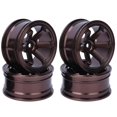 thumbnail image 2 of Hilitand RC Car Wheel Hub, RC Car Wheel Rim, Aluminium Alloy For RC Model Vehicles RC Truck RC Model Car 1/10 Flat Running Drift RC Car, 2 of 8