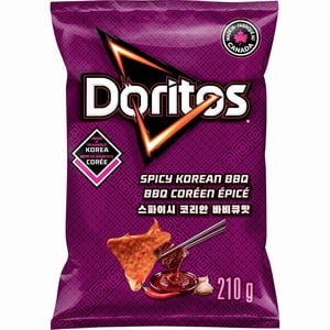 Doritos Spicy Korean BBQ Flavoured Tortilla Chips
