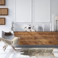 thumbnail image 4 of Faux Cowhide Mini Grey Mix Accent Rug, 4 of 6