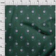 thumbnail image 2 of oneOone Viscose Chiffon Fabric Leaves & Floral Block Print Fabric BTY 42 Inch Wide, 2 of 4