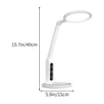 thumbnail image 3 of shyuyusa Lampe de Bureau à DEL à Intensité Réglable, Lumière de Lecture Protection des Yeux, Luminaire à Luminosité Réglable pour Bureau Étude Bureau Utilisation Prolongée, 3 of 6
