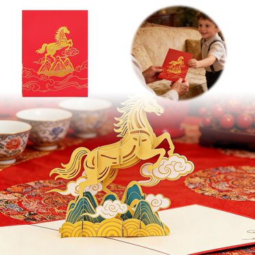 Greeting Card for Birthdays and Holidays - Your Feelings with a Stunning 3D Card for Any Occasion - Choice