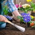 thumbnail image 2 of D Stainless Steel Garden Spade Wooden Handle For Yard Digging 1Pc, 2 of 6