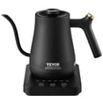 thumbnail image 1 of VEVOR Electric Gooseneck Kettle 1L, Temperature Control Pour Over Coffee Kettle with 5 Variable Presets, 304 Food Grade Stainless Steel Hot Water Tea Boiler & Boil-Dry Protection, Keep Warm, 1200W, 1 of 9