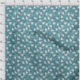 thumbnail image 3 of oneOone Cotton Cambric Elf Green Fabric Texture & Triangle Geometric Craft Projects Decor Fabric Printed By The Yard 42 Inch Wide, 3 of 4