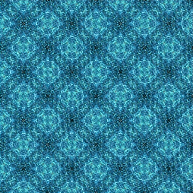 Ahgly Company Tapis de Zone Carré Lavable en Machine Bleu Transitionnel, 6 Pieds Carré
